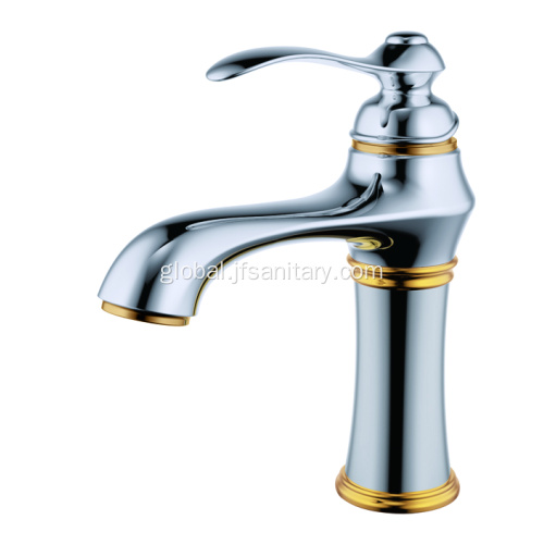 Modern Brass Bathroom Faucets Single-Lever Basin Sink Faucet Tap Brass Chrome Manufactory